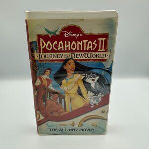 Disneys Pocahontas II Journey To A New World 1998 VHS Clamshell Family Animation